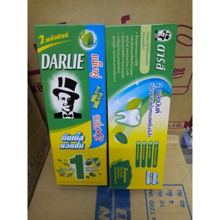 KEM ĐÁNH RĂNG TÂY ĐEN DARLIE ( COMBO 2 TÚYP )