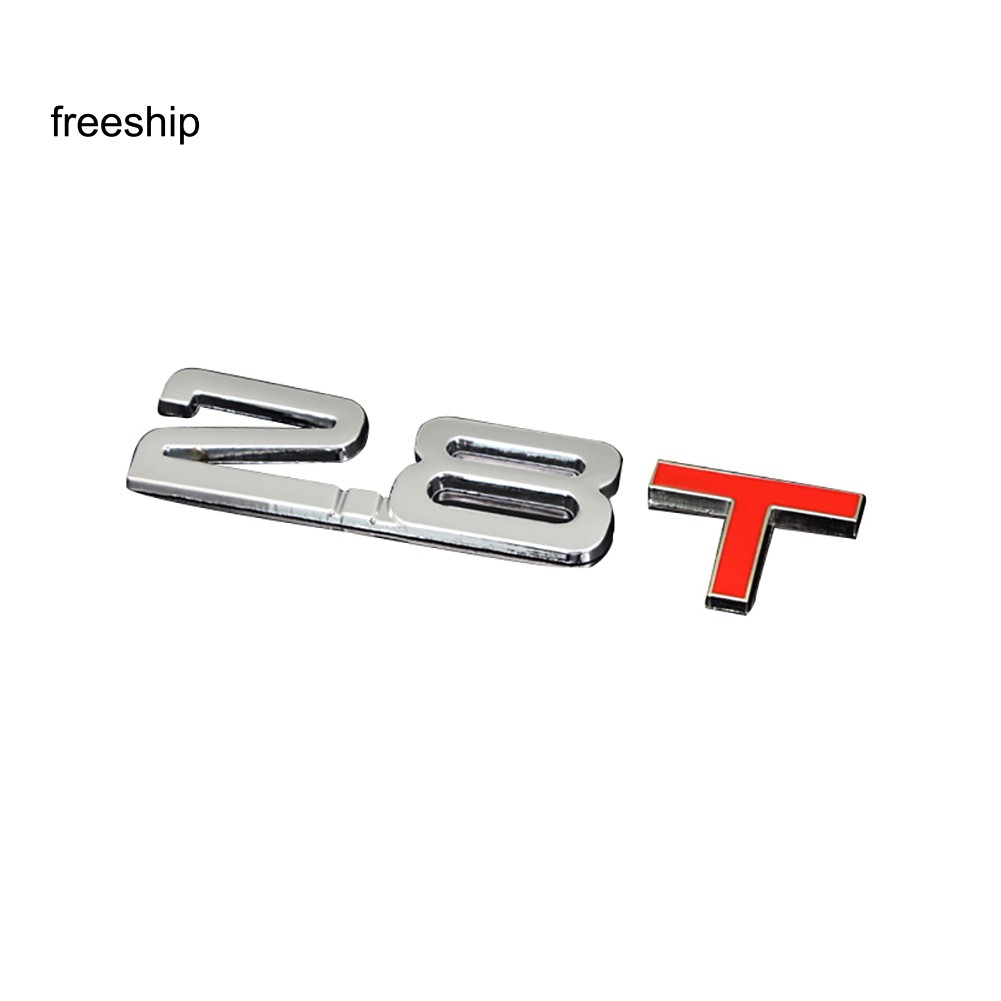 Miếng Dán Logo 3d Bằng Kim Loại Trang Trí Xe Hơi 1.6 1.8 2.0 3.0