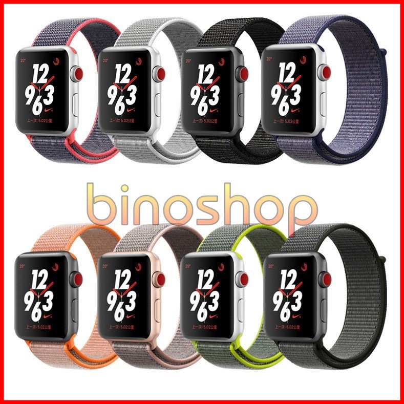 Dây đeo nylon Apple Watch - Dây đeo thay thế Apple Watch 38mm - 42mm