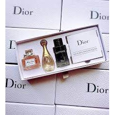 Set nước hoa Dior mini 3 chai