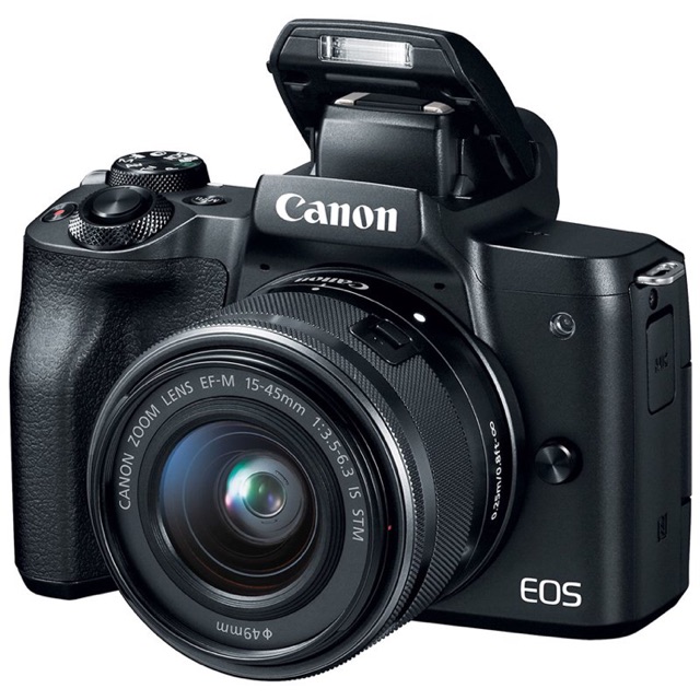 Máy ảnh canon M50 kèm kít 15-45mm stm