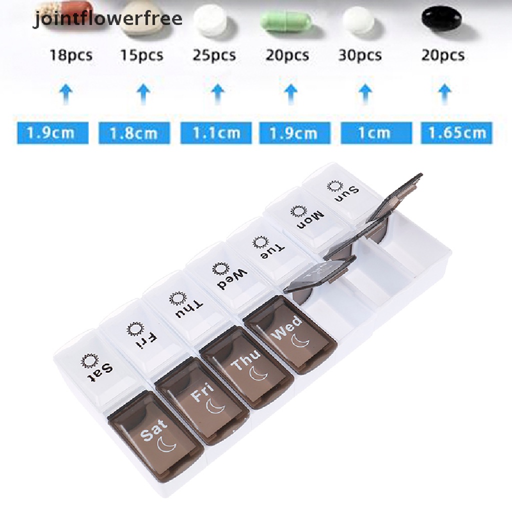 Hộp Đựng Thuốc 7 Ngày 28 Ngăn Mới