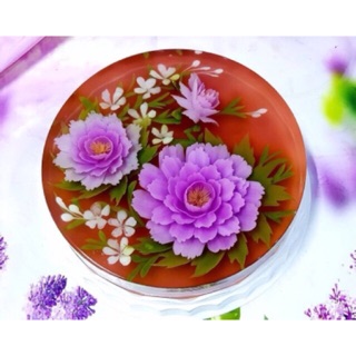 Set Dụng cụ làm thạch 3D hoa Mẫu Đơn thiết kế cao cấp 5 kim. Hoa Mẫu Đơn đẹp như hoa thật.