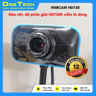 [Bảo hành 12T] Webcam cao cổ siêu nét, tích hợp mic, dùng học trực tuyến, zoom