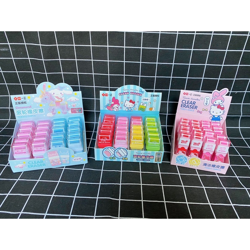 Gôm, tẩy hình Sanrio có đầu lăn