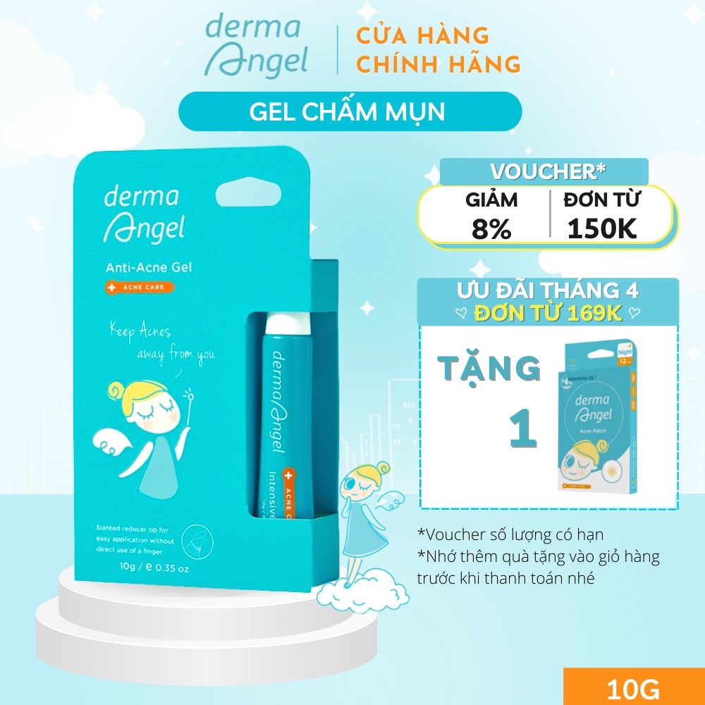 Gel chấm mụn chuyên sâu (10g) DERMA ANGEL