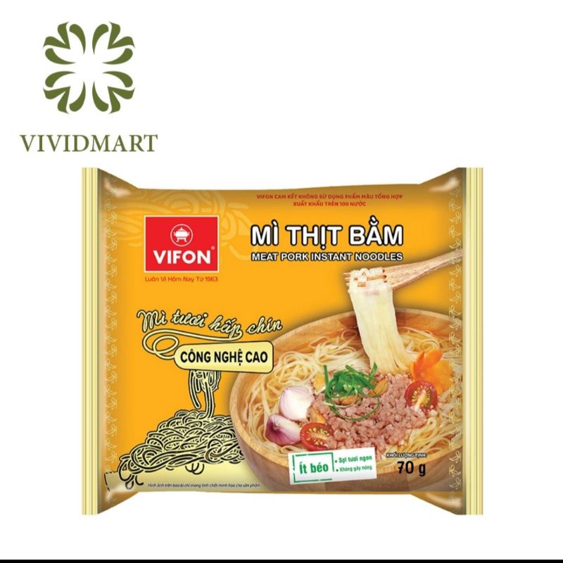 Mì Vifon hấp chín 3 vị Tôm Chua cay, Bò Sốt Vang, Thịt Bằm gói 70g | BigBuy360 - bigbuy360.vn