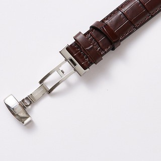 Dây đồng hồ da Tissot chính hãng khóa bạc có HỘP GỖ SANG TRỌNG size 19,20,21,22mm