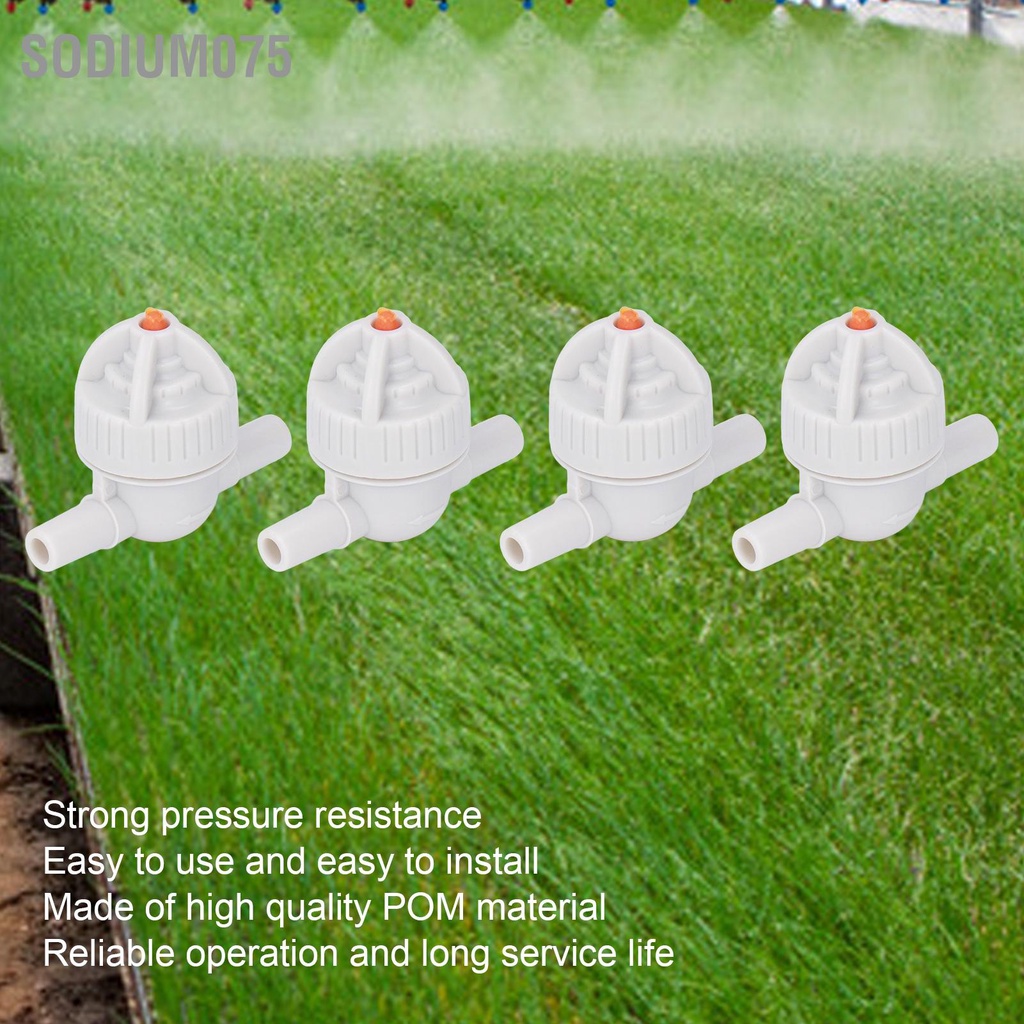 Bộ 20 Van Vòi Phun Nước Tưới Vườn Đường Kính 6mm Chịu Áp Lực Mạnh