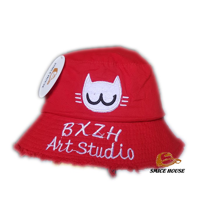 NÓN BUCKET VIỀN RÁCH ART STUDIO