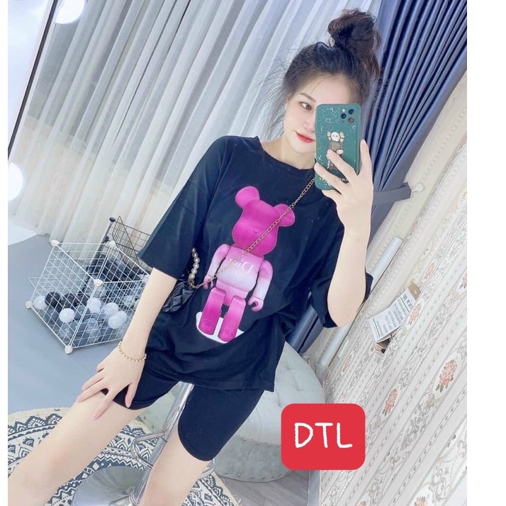 Áo thun tay lỡ Unisex, áo phông form rộng