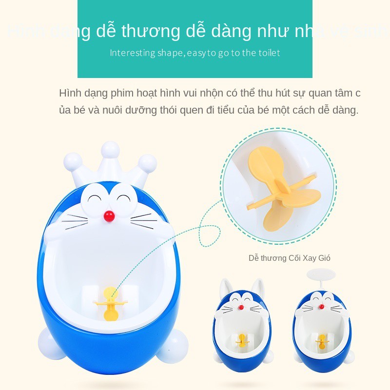 Doraemon bồn tiểu nam bé trai treo tường bồn tiểu đứng bé trai bồn tiểu trẻ em