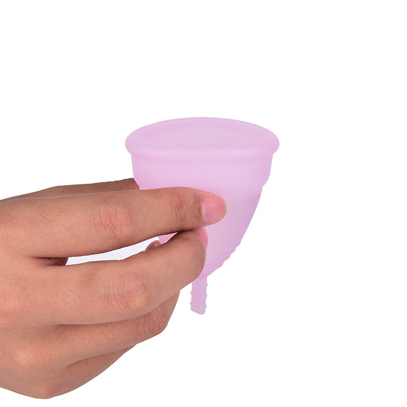 Bộ 2 Cốc Nguyệt San Bằng Silicon Mềm Có Thể Tái Sử Dụng