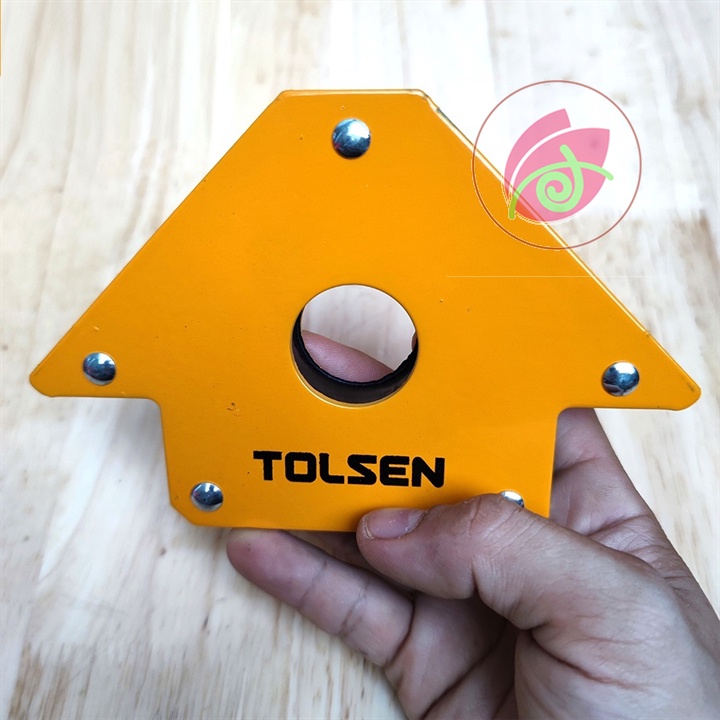 Nam châm hàn góc vuông Tolsen 44910 44911 44912 (Lực hút tối đa 11.5kg, 22.5kg, 35kg)