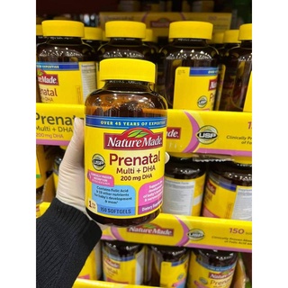 Viên uống vitamin tổng hợp cho phụ nữ mang thai Prenatal Multi +DHA 150 viên của Mỹ