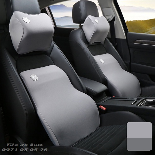 Gối Tựa Đầu, Gối Tựa Lưng Cao Su Non Cao Cấp Dùng Cho Xe Ô Tô, Ghế Văn Phòng | tienich_auto