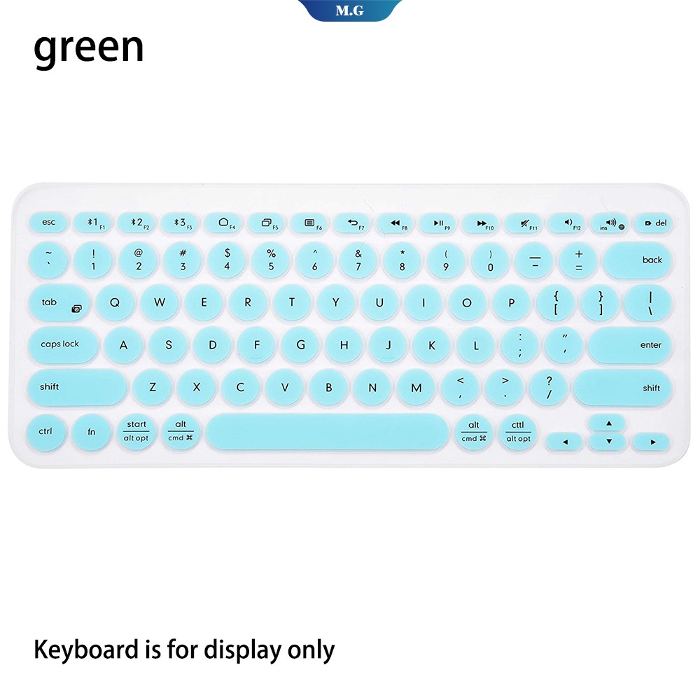 LOGITECH Vỏ Bọc Bàn Phím Bluetooth Không Dây K4003 K800 Bằng Silicon Bảo Vệ Bàn Phím