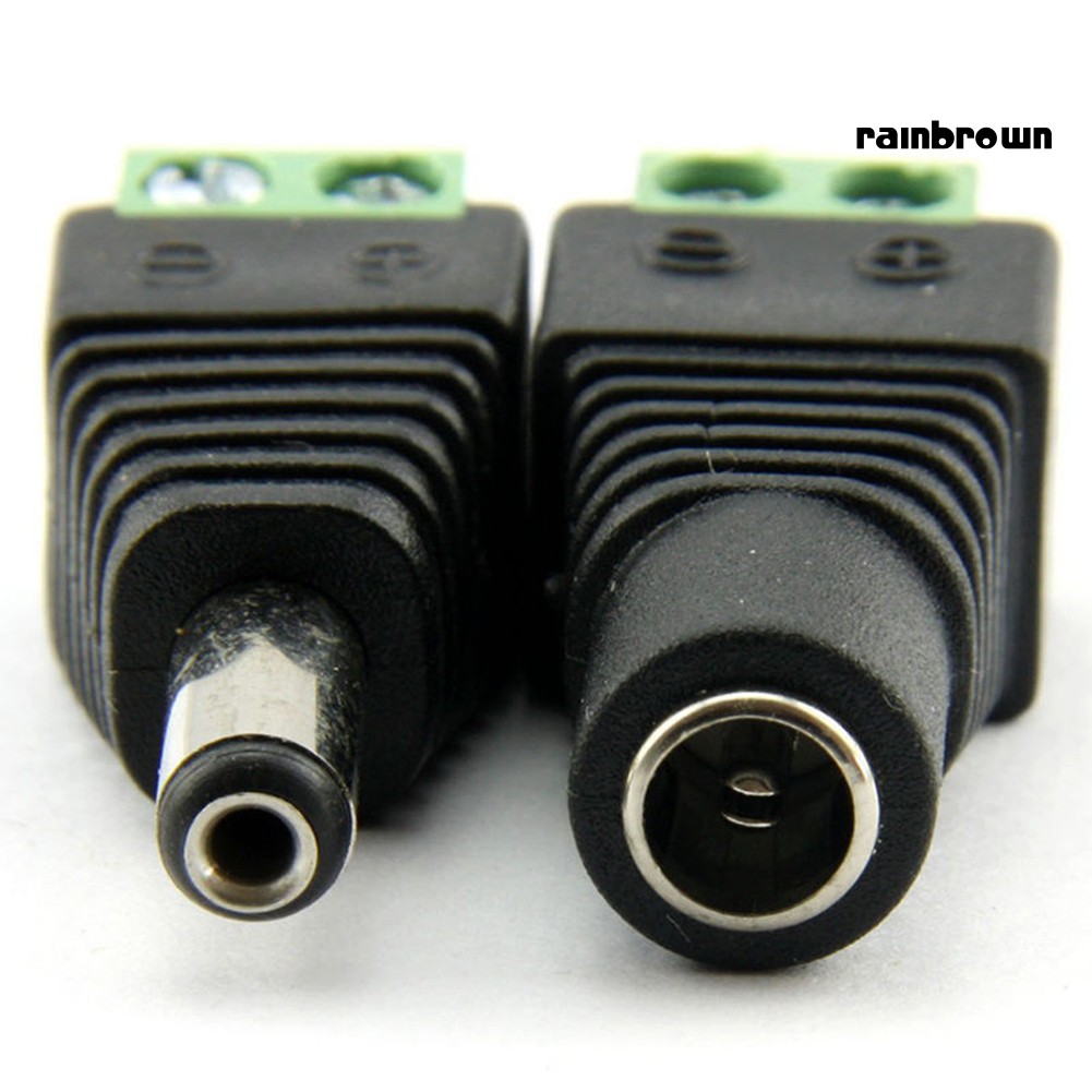 5 Đầu Nối Nguồn Dc 12v Cho Dây Đèn Led 5050