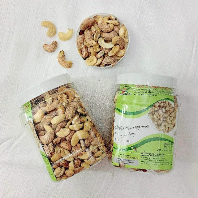Hạt điều rang muối loại bể 500g/ hủ. | BigBuy360 - bigbuy360.vn