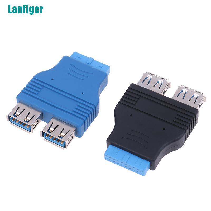 Bo Mạch Chủ 2 Cổng USB 3.0 female Sang 20 pin female