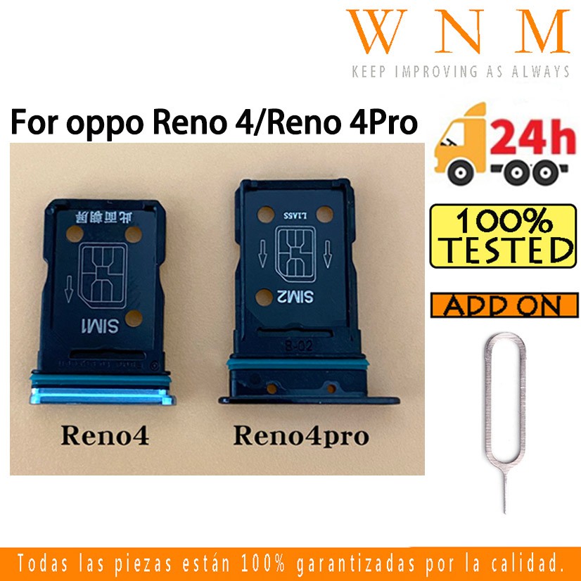 Khay Đựng Thẻ Sim Điện Thoại Thay Thế Cho Oppo Reno 4 Reno 4 Pro Oppo Reno4 Reno 4pro