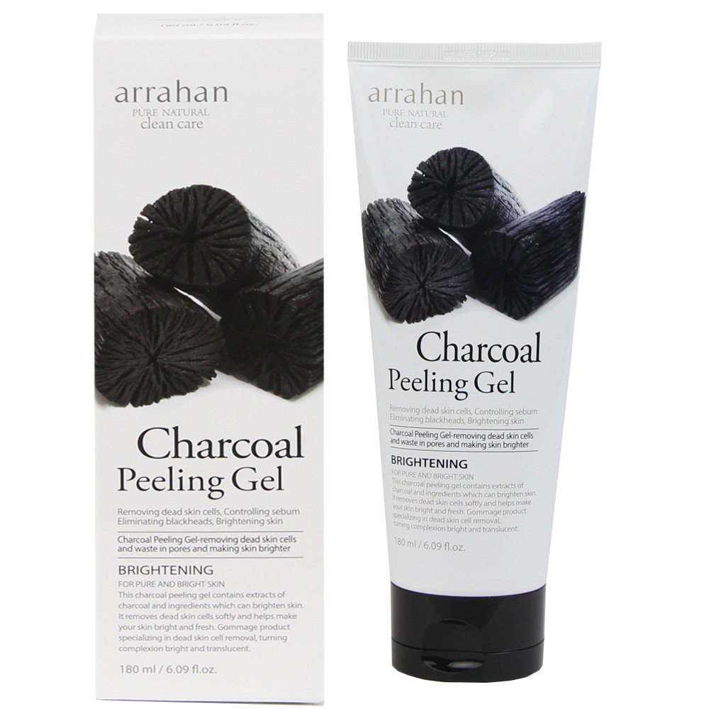 Tẩy da chết Arrahan Charcoal Peeling Gel- Than hoạt tính