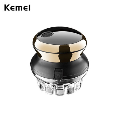 Tông đơ cắt tóc DIY Kemei KM-887 thiết kế dạng xoay hoạt động có hoặc không dây cho nam
