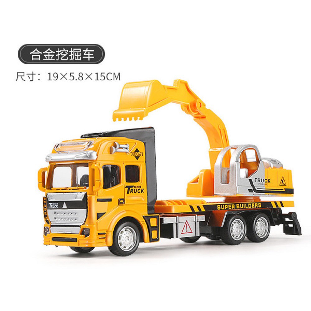 Xe đổ rác, Xe tải, Xe bồn, xe cứu hỏa, xe sửa điện, xe xúc,xe cảnh sát hợp kim sắt siêu bền,đẩy trớn chạy nhanh