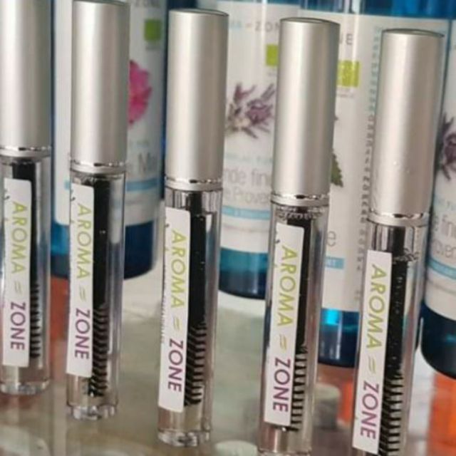 Macara dưỡng dài mi hiệu quả với dầu Aroma zone (Pháp)