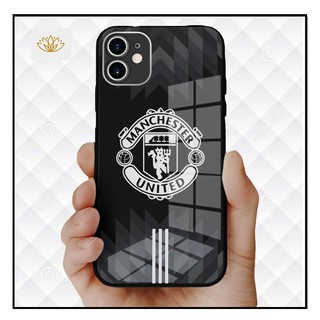 Ốp lưng kính đẹp Câu lạc bộ MANCHESTER UNITED Iphone 7/7Plus/8/8Plus/X/Xs/Xs Max/11/11 Promax/12/12 Promax OK-95