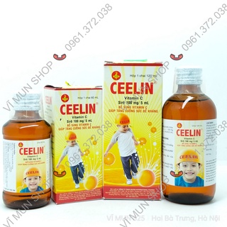 Siro bổ sung Vitamin C cho trẻ em Ceelin