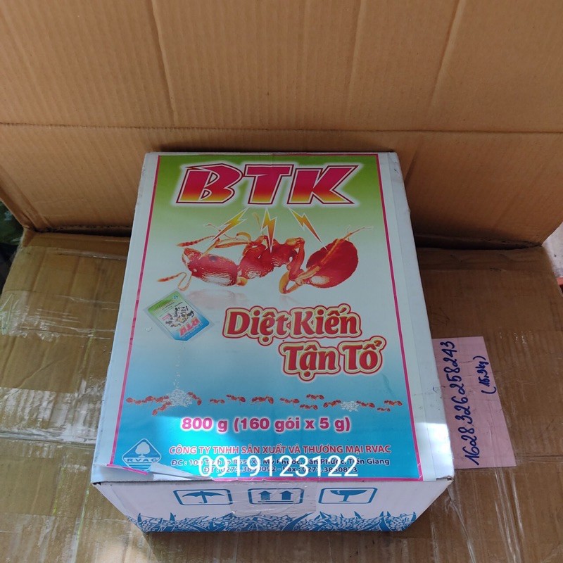 10 gói Bả trừ kiến tận tổ BTK