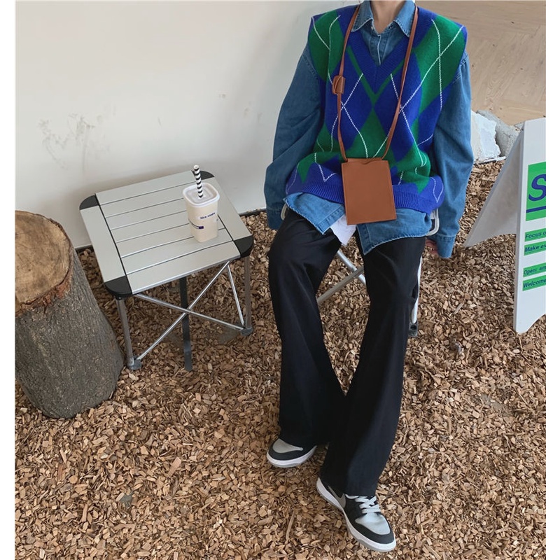 Áo gi lê dệt kim cổ V dáng rộng thời trang thanh lịch dành cho nữ