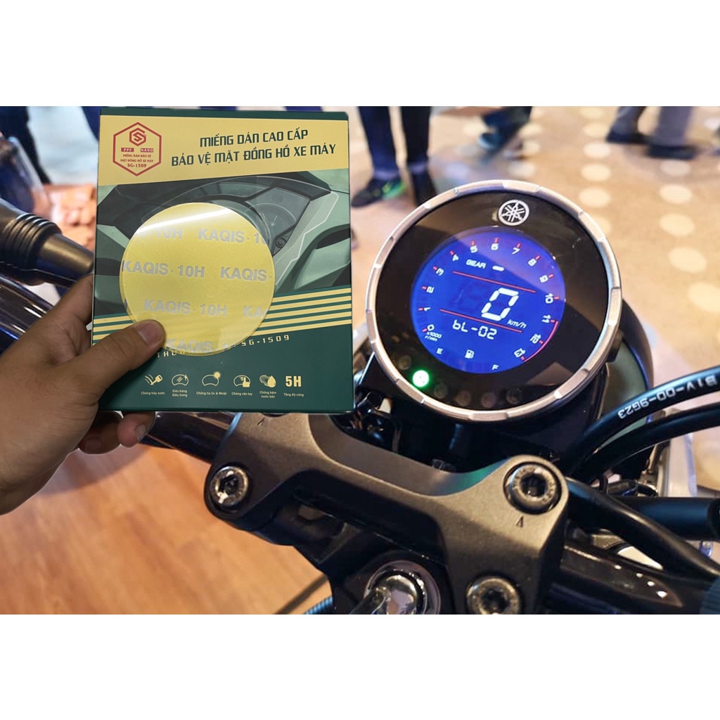 PPF XSR 155 ,miếng dán cường lực và ppf bảo vệ mặt đồng hồ xe máy PPF YAMAHA XSR 155 chống trầy xước màn hình xsr155.