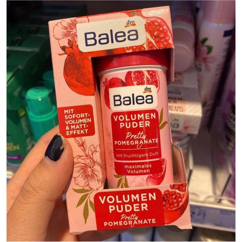 BỘT LÀM PHỒNG CHÂN TÓC VÀ GIỮ NẾP TÓC BALEA NỘI ĐỊA ĐỨC