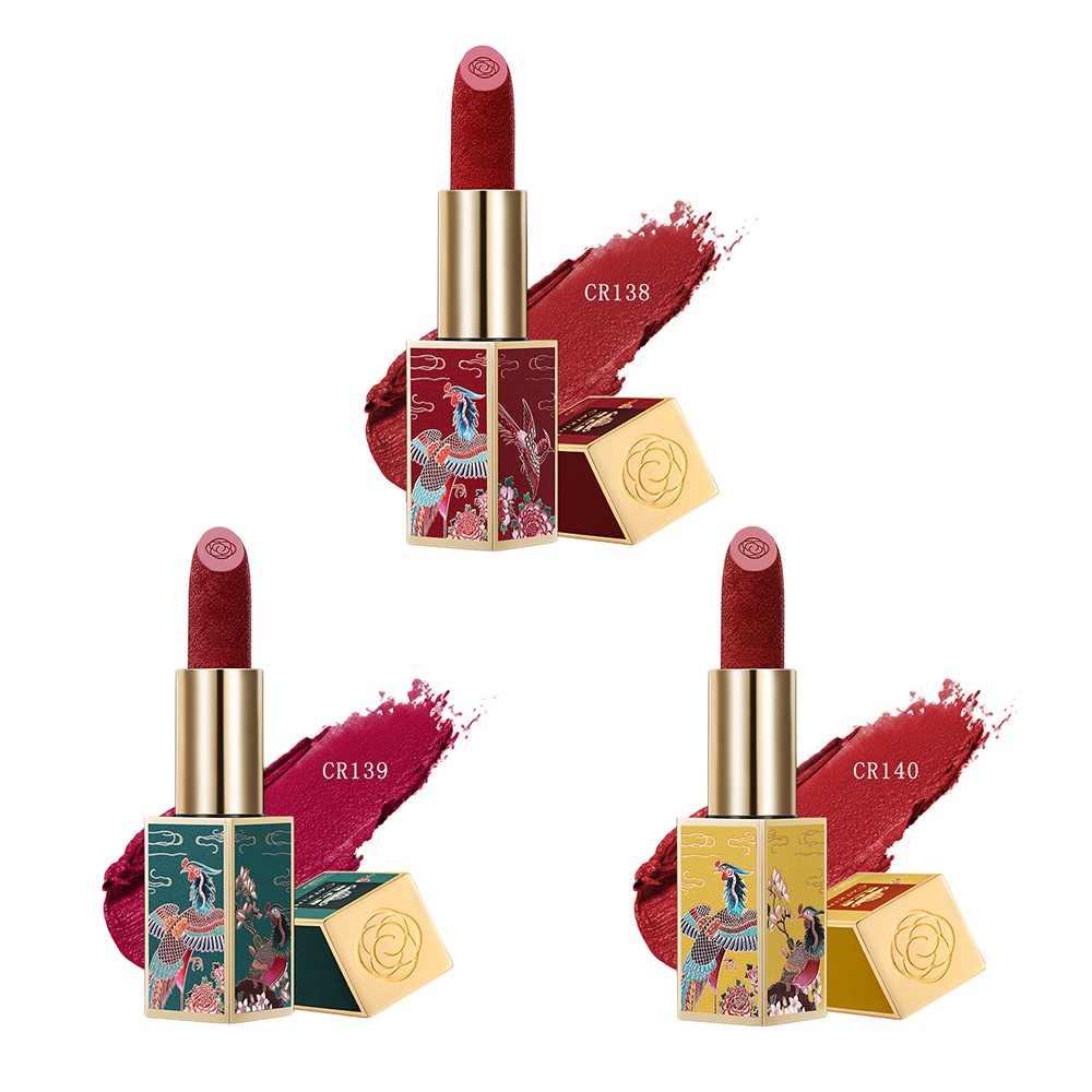 Son môi Catkin dưỡng ẩm trang điểm lâu trôi thiết kế cung đình sang trọng quý phái mỹ phẩm nội địa trung 3.6g | BigBuy360 - bigbuy360.vn