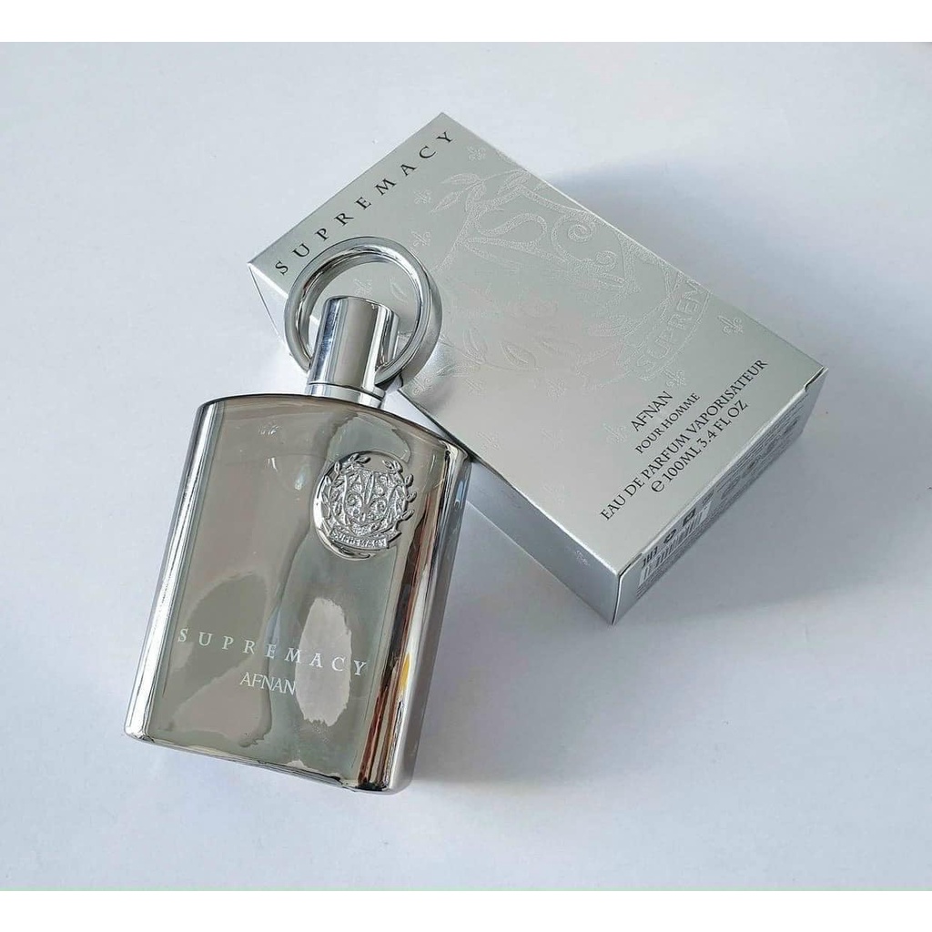 Nước hoa nam Afnan Supremacy Silver EDP thơm lâu 5ml/ 10ml/ 20ml Nam tính tinh tế HD Perfume