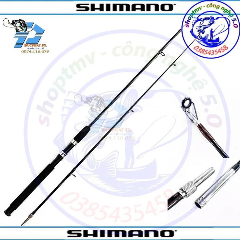 Cần câu máy 2 khúc đặc Shimano Siêu khỏe đủ size 1m35 -> 2m7