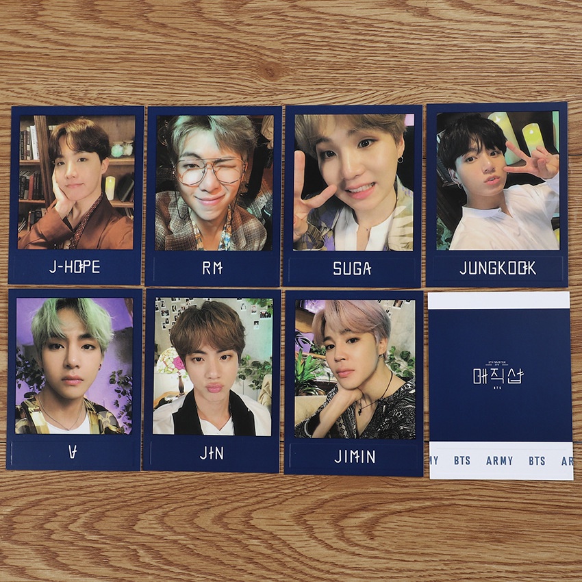 1 Thẻ Hình Nhóm Nhạc BTS Độc Đáo