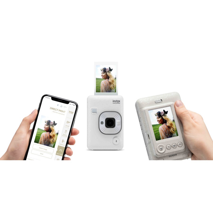 Máy ảnh chụp lấy ngay Instax Mini Liplay | Chính Hãng | Tặng 1 Hộp Film 10