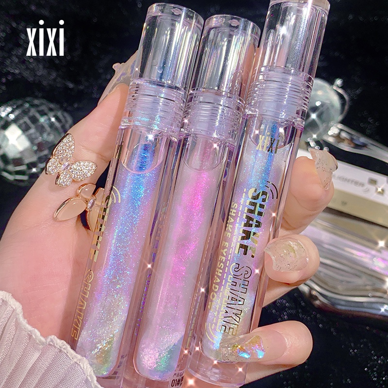 Phấn Mắt Dạng Lỏng XIXI 2 Trong 1 Có Độ Bóng Cao Làm Sáng Da NO.D439