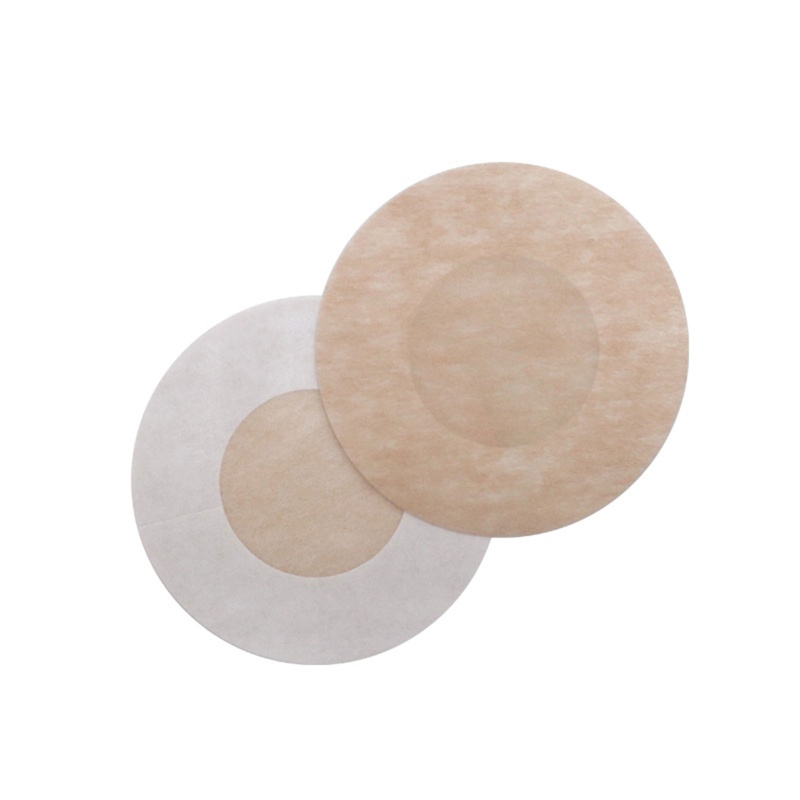 XIXI Set 5 Cặp Miếng Dán Ngực Tròn / Cánh Hoa / Trái Tim Vô Hình Tự Dính Bằng Vải Không Dệt Dùng Một