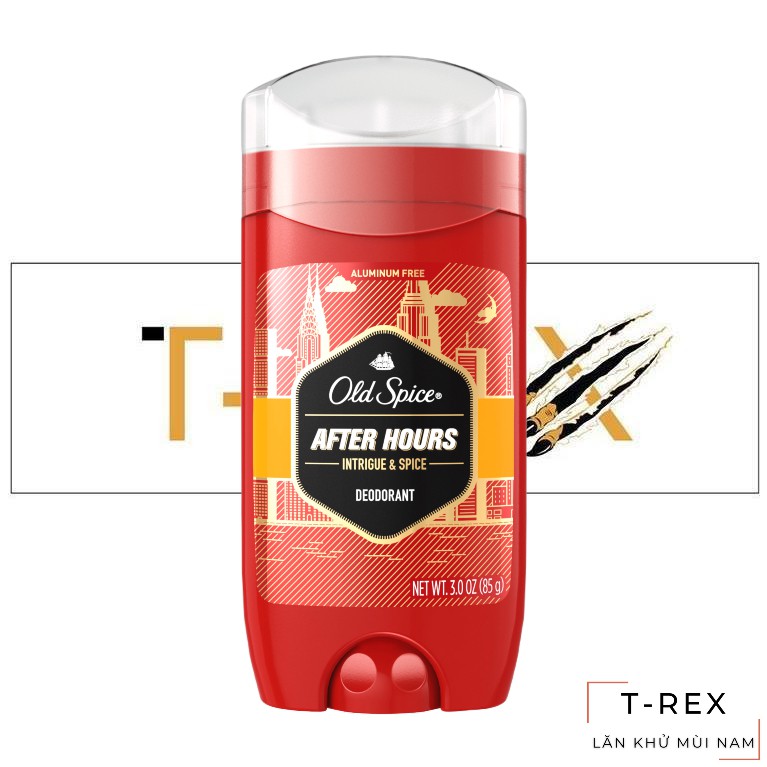 [Hàng AUTH] Lăn Sáp Khử Mùi Nam Old Spice Red Collection After Hour 85Gr