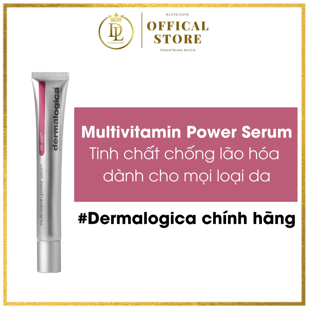 Tinh chất chống lão hóa dành cho mọi loại da, giúp giảm nếp nhăn Dermalogica Multivitamin Power Serum 22ml