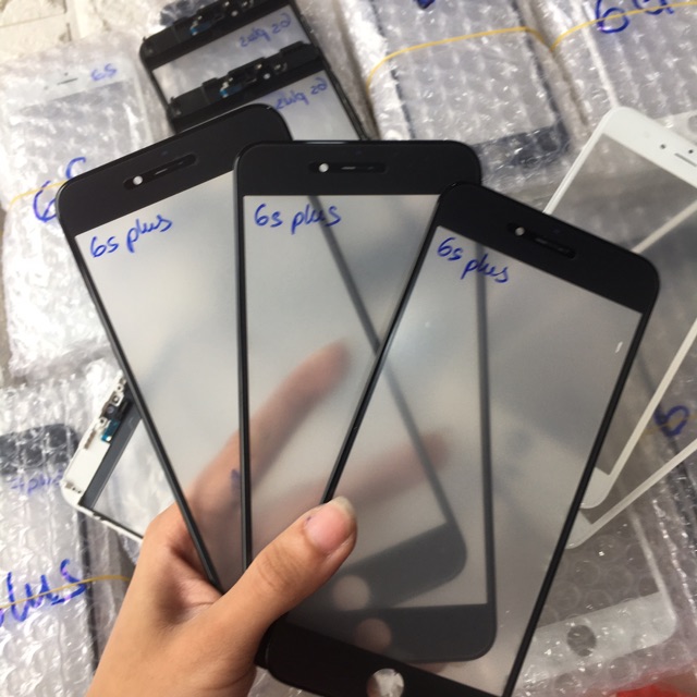 Kính Ép iPhone 6s Plus Liền Ron Hàng Cao Cấp