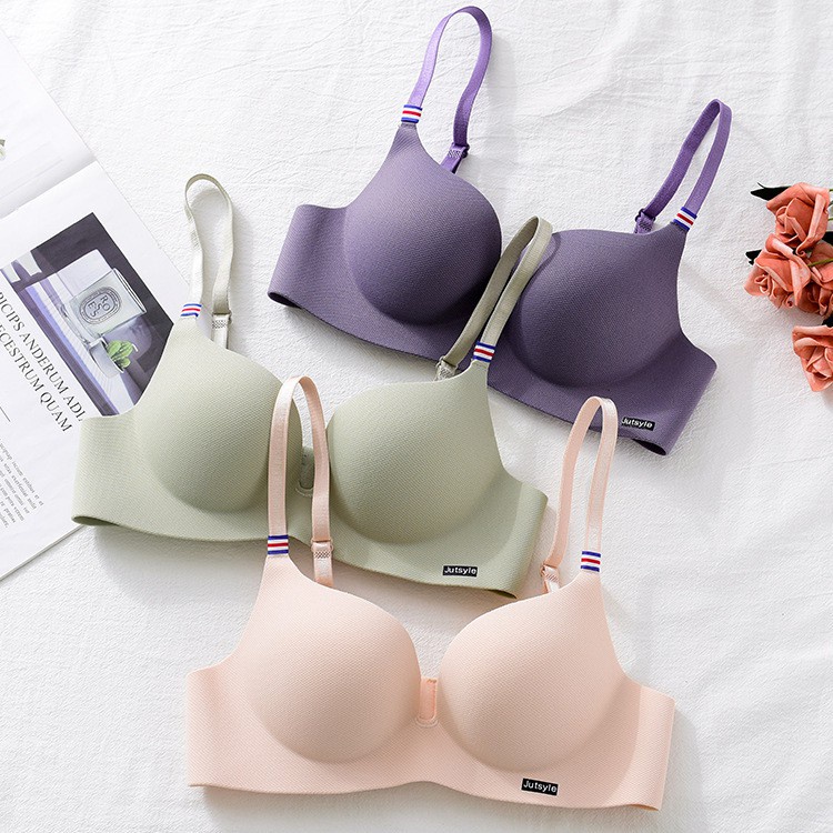 áo con nữ đệm dày 2-3cm không gọng chống hằn mỡ KIMCHIBIKINI áo ngực nữ thông hơi nâng ngực tạo khe AL024