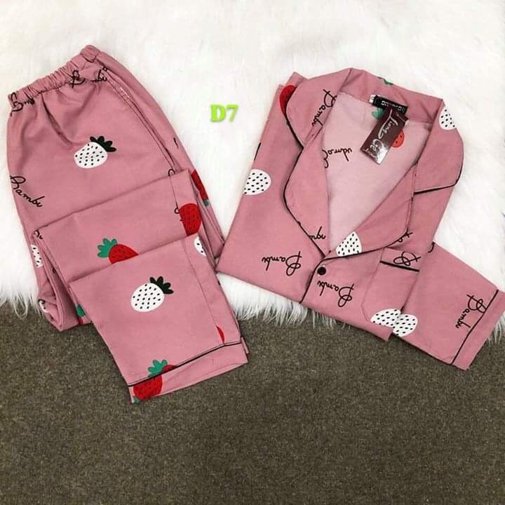 Bộ Pijama Thu Đông Quần Dài Áo Dài Cho Nữ Đủ Màu Sắc | BigBuy360 - bigbuy360.vn