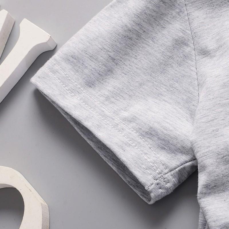 Set áo thun tay ngắn &amp; quần short cho bé trai