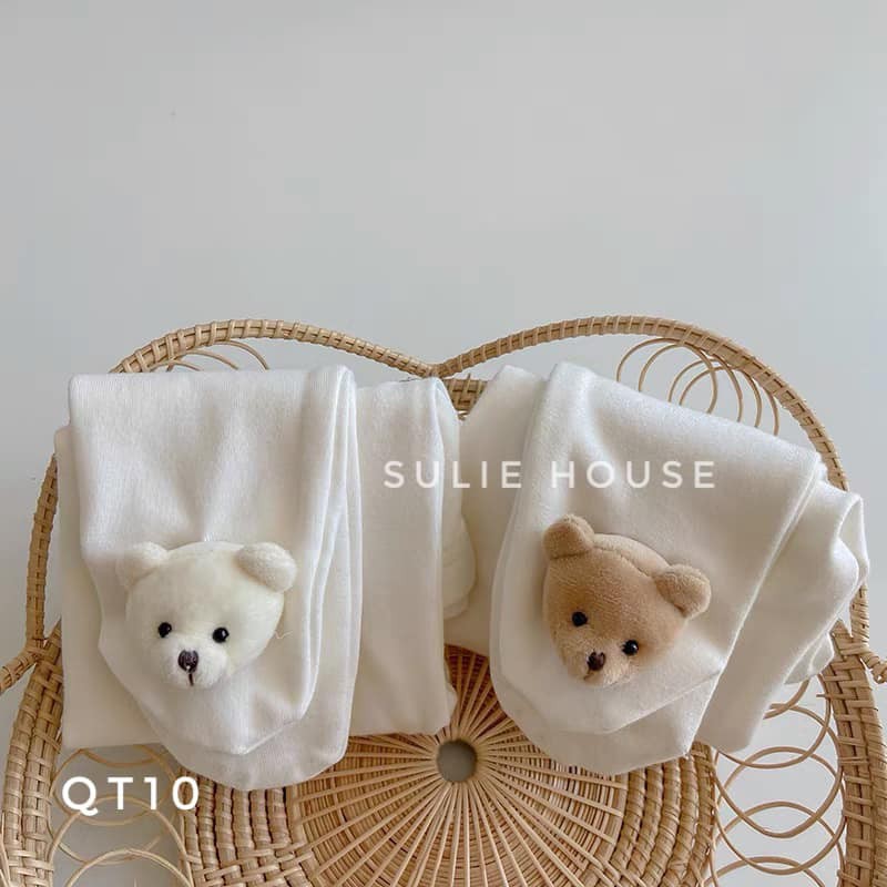 Quần tất hình gấu 3D - QT10