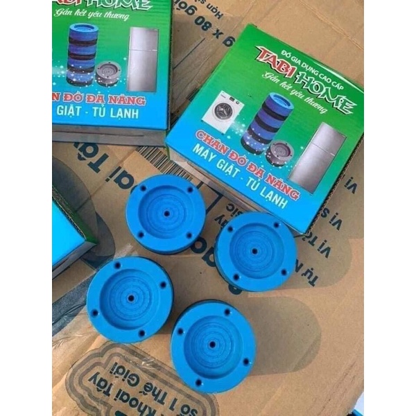 Sét 4 chân chống rung máy giặt